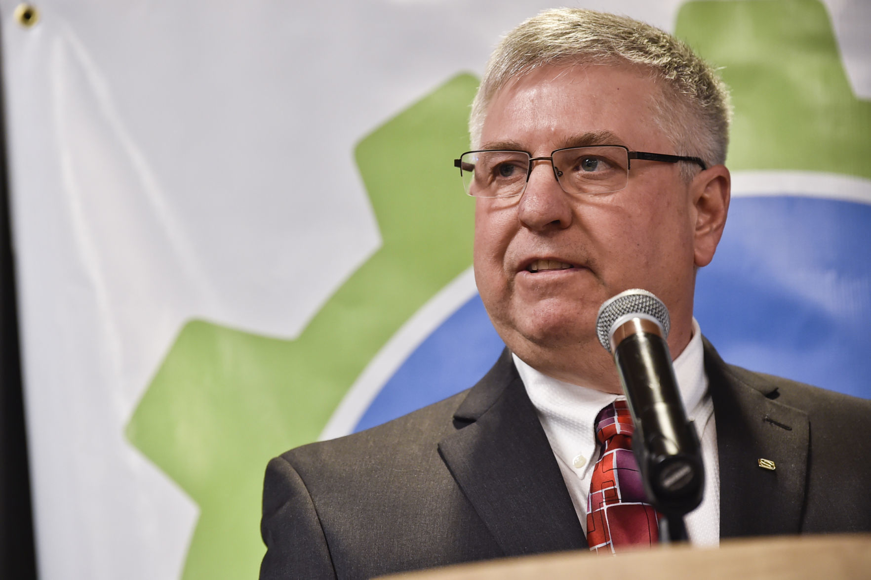 Incoming Chamber of Commerce chairman John Maclaughlin